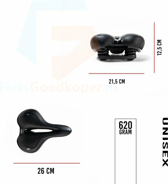 Gloednieuw ๐ Voltano City / Tour Fietszadel - Comfortabel Gel Zadel - Met Uitsparing - Unisex - Zwart - Elastomeren Vering Voor Extra Comfort โ๏ธ 8 Gloednieuw ๐ Voltano City / Tour Fietszadel - Comfortabel Gel Zadel - Met Uitsparing - Unisex - Zwart - Elastomeren Vering Voor Extra Comfort โ๏ธ - Afbeelding 6