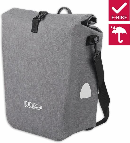 Beste Verkoop π Lynx TPU Fietstas Met Quick-mount Systeem Voor E-bike XL 23 Liter Grijs β 3 Beste Verkoop π Lynx TPU Fietstas Met Quick-mount Systeem Voor E-bike XL 23 Liter Grijs β