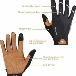 Flash-uitverkoop 🌟 Merkloos Fiets Handschoenen - Bruin - Heren - Dames - Unisex - Hand Schoenen - Mountainbike - Racefiets - Maat L 🎁 18 Flash-uitverkoop 🌟 Merkloos Fiets Handschoenen - Bruin - Heren - Dames - Unisex - Hand Schoenen - Mountainbike - Racefiets - Maat L 🎁 -MGO Leisure Wear winkel 550x605 4