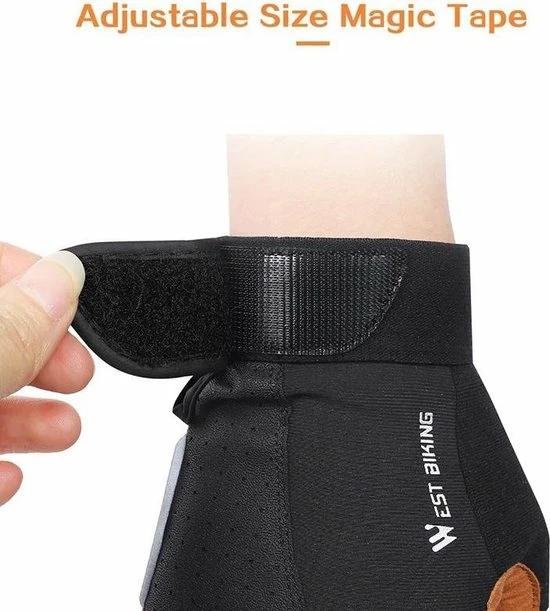 Flash-uitverkoop 🌟 Merkloos Fiets Handschoenen - Bruin - Heren - Dames - Unisex - Hand Schoenen - Mountainbike - Racefiets - Maat L 🎁 5 Flash-uitverkoop 🌟 Merkloos Fiets Handschoenen - Bruin - Heren - Dames - Unisex - Hand Schoenen - Mountainbike - Racefiets - Maat L 🎁 - Afbeelding 3