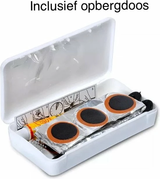 Groothandel π Royal WM Fietsband Reparatieset - 2 Stuk(s) - 12-Delig - Tyre Repair - Lijm π€© 3 Groothandel π Royal WM Fietsband Reparatieset - 2 Stuk(s) - 12-Delig - Tyre Repair - Lijm π€©