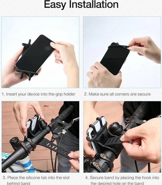 Gloednieuw 🛒 Case2go Koningsdag Accessoires - Universele Telefoonhouder Fiets - 4 Tot 6.5 Inch - Oranje - Koningsdag Accessoires 🔔 11 Gloednieuw 🛒 Case2go Koningsdag Accessoires - Universele Telefoonhouder Fiets - 4 Tot 6.5 Inch - Oranje - Koningsdag Accessoires 🔔 - Afbeelding 9