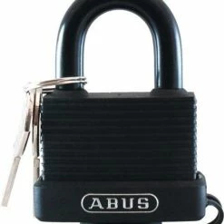 Promo 🥰 Abus 70/45 Marine - Hangslot - Zwart 🤩 -MGO Leisure Wear winkel 550x642 3