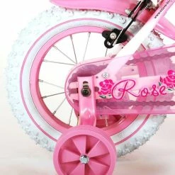 Begroting 🤩 Volare Rose Kinderfiets - Meisjes - 12 Inch - Roze - 2 Handremmen 😍 -MGO Leisure Wear winkel 550x658 2