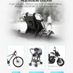 Coupon 🌟 ExCorn Smartphone Houder Fiets - Telefoonhouder Voor Op De Fiets - Mobiele Telefoonhouder - Gsm Toestel - Stuur - Universeel - Zwart - Bike Mount Holder | ( Apple / IPhone / Samsung / Huawei / Nokia / LG / HTC / Sony / Xiaomi / Acer / Google) 💯 -MGO Leisure Wear winkel 550x661
