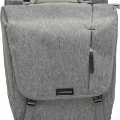 Nieuw 💯 New Looxs Nova MIK Afneembare Dubbele Fietstas - 32 Liter – Grijs 👏 -MGO Leisure Wear winkel 550x671