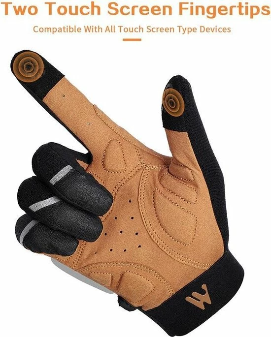 Flash-uitverkoop 🌟 Merkloos Fiets Handschoenen - Bruin - Heren - Dames - Unisex - Hand Schoenen - Mountainbike - Racefiets - Maat L 🎁 11 Flash-uitverkoop 🌟 Merkloos Fiets Handschoenen - Bruin - Heren - Dames - Unisex - Hand Schoenen - Mountainbike - Racefiets - Maat L 🎁 - Afbeelding 9