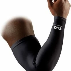 Promo 😉 Mcdavid Compressie Arm Sleeves / Paar - Zwart | Maat: L/XL 🤩