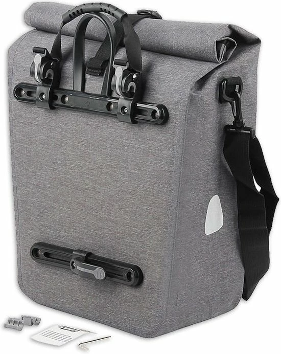 Beste Verkoop π Lynx TPU Fietstas Met Quick-mount Systeem Voor E-bike XL 23 Liter Grijs β 6 Beste Verkoop π Lynx TPU Fietstas Met Quick-mount Systeem Voor E-bike XL 23 Liter Grijs β - Afbeelding 4