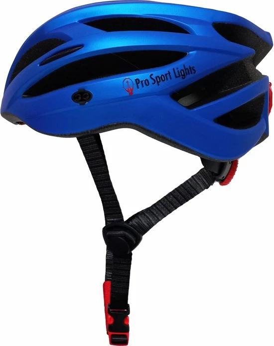 Aanbiedingen ⌛ Pro Sport Lights Fietshelm Mannen/vrouwen - Met Verlichting - Metallic Blauw - 54/61cm 😀 9 Aanbiedingen ⌛ Pro Sport Lights Fietshelm Mannen/vrouwen - Met Verlichting - Metallic Blauw - 54/61cm 😀 - Afbeelding 7