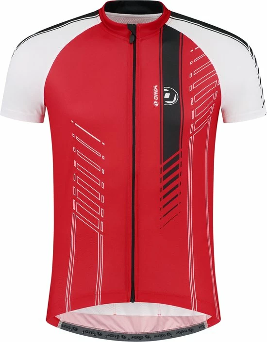 Korting π₯ Onda Minho Printed SS Wielrenshirt Fietsshirt - Maat L - Mannen - Rood - Zwart - Wit π― 3 Korting π₯ Onda Minho Printed SS Wielrenshirt Fietsshirt - Maat L - Mannen - Rood - Zwart - Wit π―