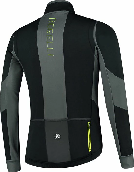 Promo π Rogelli Brave Winterjack - Fietsjack - Zwart/Grijs/Fluor - Heren - Maat 3XL π₯° 5 Promo π Rogelli Brave Winterjack - Fietsjack - Zwart/Grijs/Fluor - Heren - Maat 3XL π₯° - Afbeelding 3