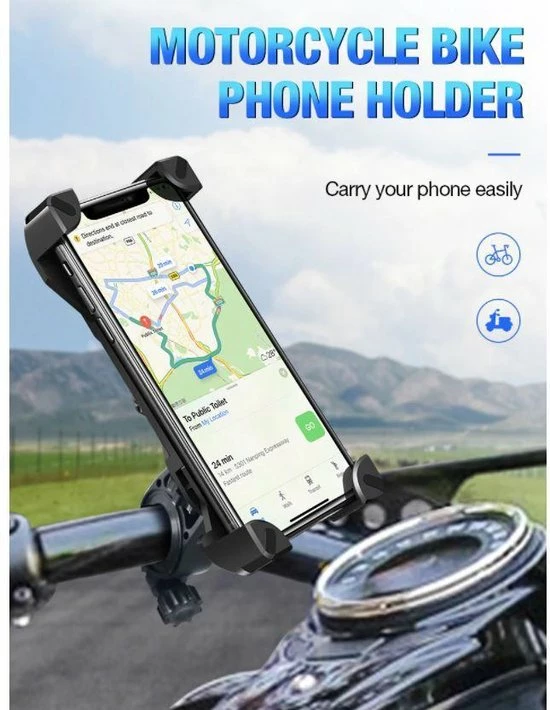 Beste Pirce ๐ Merkloos Perzique Smartphone Houder Fiets | Stevige Bevestiging | 4 Tot 6.7 Inch | Mobiele Telefoonhouder | Stuur | Universeel | Fietshouder | GSM| Fiets Standaard | Kinderwagen| Mountainbike | IPhone 12 Pro Max / S20 / S21 / Plus / Max / Ultra / Pro ZWART โ 4 Beste Pirce ๐ Merkloos Perzique Smartphone Houder Fiets | Stevige Bevestiging | 4 Tot 6.7 Inch | Mobiele Telefoonhouder | Stuur | Universeel | Fietshouder | GSM| Fiets Standaard | Kinderwagen| Mountainbike | IPhone 12 Pro Max / S20 / S21 / Plus / Max / Ultra / Pro ZWART โ - Afbeelding 2