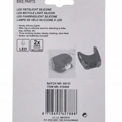 Hete verkoop ✔️ Benson LED Fietslamp Silicone - 2 Delig 👍 -MGO Leisure Wear winkel 550x725 1