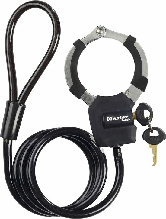 Uitgang 💯 MasterLock Master Lock 8275EURDPROBLK Kabelslot Zwart Sleutelslot 😉 10 Uitgang 💯 MasterLock Master Lock 8275EURDPROBLK Kabelslot Zwart Sleutelslot 😉 - Afbeelding 8