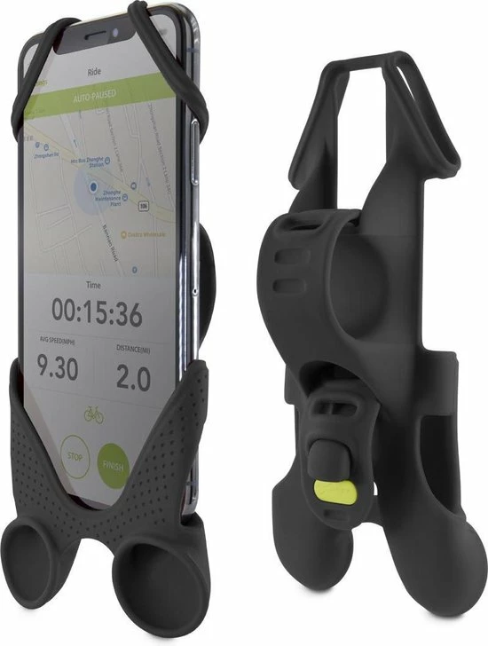 Coupon 🥰 Bone Collection Bone Sport Telefoonhouder Fiets Met Geluidsversterker - Bike Tie Speaker Zwart 🥰 14 Coupon 🥰 Bone Collection Bone Sport Telefoonhouder Fiets Met Geluidsversterker - Bike Tie Speaker Zwart 🥰 - Afbeelding 12