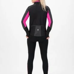 Beste deal 🎁 Rogelli Glory - Fietsbroek - Bibtight - Zwart/Grijs/Roze - Dames - Maat XL 🛒 -MGO Leisure Wear winkel 550x729 3