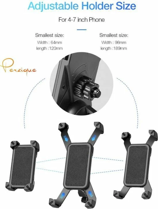 Beste Pirce ๐ Merkloos Perzique Smartphone Houder Fiets | Stevige Bevestiging | 4 Tot 6.7 Inch | Mobiele Telefoonhouder | Stuur | Universeel | Fietshouder | GSM| Fiets Standaard | Kinderwagen| Mountainbike | IPhone 12 Pro Max / S20 / S21 / Plus / Max / Ultra / Pro ZWART โ 7 Beste Pirce ๐ Merkloos Perzique Smartphone Houder Fiets | Stevige Bevestiging | 4 Tot 6.7 Inch | Mobiele Telefoonhouder | Stuur | Universeel | Fietshouder | GSM| Fiets Standaard | Kinderwagen| Mountainbike | IPhone 12 Pro Max / S20 / S21 / Plus / Max / Ultra / Pro ZWART โ - Afbeelding 5
