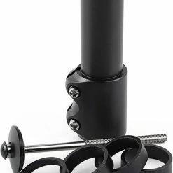 Aanbiedingen 🌟 Voltano Stuurpen Verlenger XL - 1-1/8'' 28.6mm - Fietsstuur Verhoger Tot Max 130MM - Zwart 🎉