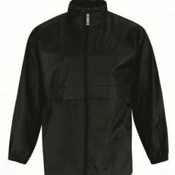 Beste Verkoop 😉 Bc Windjas/regenjas Voor Heren Zwart Maat 2XL 👏