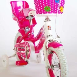 Flash-uitverkoop 🔥 Volare Lovely Kinderfiets - Meisjes - 12 Inch - Roze/Wit 🔥 -MGO Leisure Wear winkel 550x740