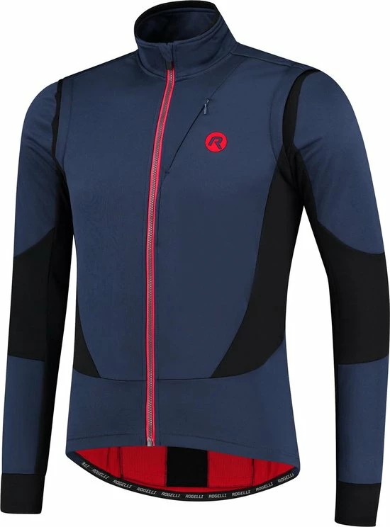 Beste Verkoop 👏 Rogelli Brave Winterjack - Fietsjack Heren - Blauw/Zwart/Rood - Maat 2XL 💯 5 Beste Verkoop 👏 Rogelli Brave Winterjack - Fietsjack Heren - Blauw/Zwart/Rood - Maat 2XL 💯 - Afbeelding 3