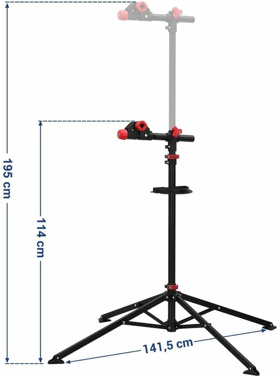 Goedkoop ⭐ Hoppa! Fietsmontage Standaard - Zwart - Staal/Kunststof 🌟 11 Goedkoop ⭐ Hoppa! Fietsmontage Standaard - Zwart - Staal/Kunststof 🌟 - Afbeelding 9