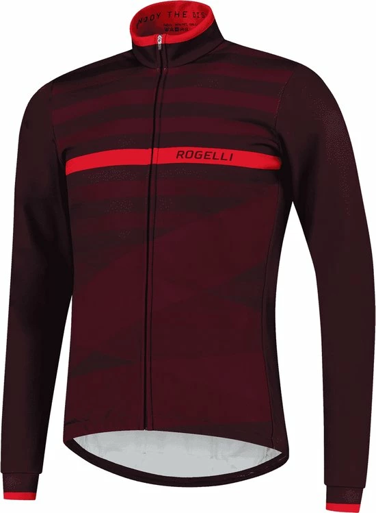 Goedkoopste โญ Rogelli Stripe Winterjack - Fietsjack Heren - Bordeaux/Paars/Rood - Maat L ๐ 5 Goedkoopste โญ Rogelli Stripe Winterjack - Fietsjack Heren - Bordeaux/Paars/Rood - Maat L ๐ - Afbeelding 3