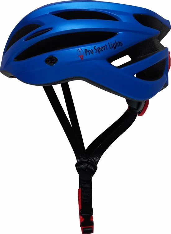 Aanbiedingen ⌛ Pro Sport Lights Fietshelm Mannen/vrouwen - Met Verlichting - Metallic Blauw - 54/61cm 😀 10 Aanbiedingen ⌛ Pro Sport Lights Fietshelm Mannen/vrouwen - Met Verlichting - Metallic Blauw - 54/61cm 😀 - Afbeelding 8