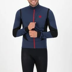 Beste Verkoop ❤️ Rogelli Brave Winterjack - Fietsjack Heren - Blauw/Zwart/Rood - Maat XL 😍 -MGO Leisure Wear winkel 550x773 4