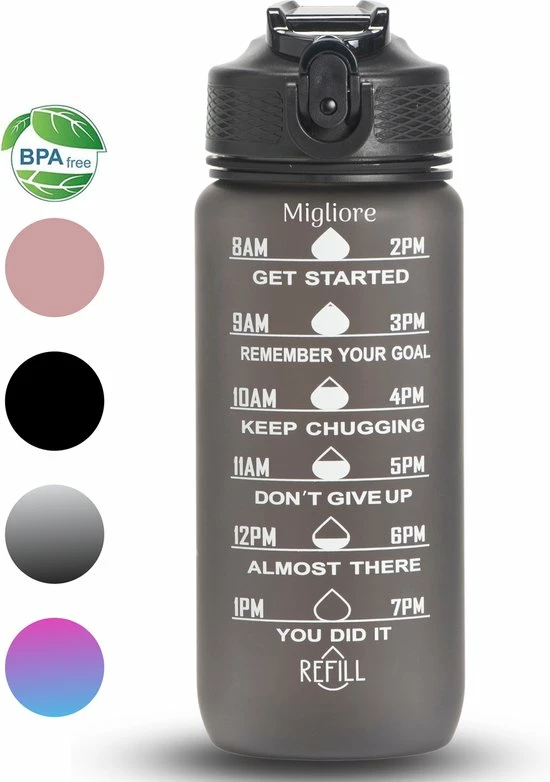 Kopen ๐ Migliore Bidon 600 Ml - Met Rietje - BPA Vrij - Sport - 750 Ml - Ook In 1 Liter En 2 Liter ๐งจ 3 Kopen ๐ Migliore Bidon 600 Ml - Met Rietje - BPA Vrij - Sport - 750 Ml - Ook In 1 Liter En 2 Liter ๐งจ