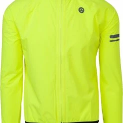 Kopen ✔️ AGU Regenjas II Essential Heren - Hi-vis Neon Yellow - M 🤩