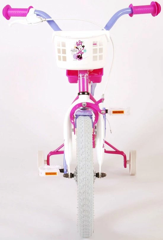 Beste deal 👏 Disney Minnie Cutest Ever! Kinderfiets - Meisjes - 16 Inch - Roze 🤩 8 Beste deal 👏 Disney Minnie Cutest Ever! Kinderfiets - Meisjes - 16 Inch - Roze 🤩 - Afbeelding 6