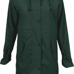 Nieuw 🔔 Ralka Regenjas Dames - Mizzle - Donkergroen - Maat 38 🤩