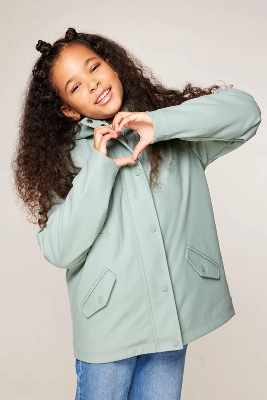 Beste Pirce 💯 America Today Janice Teddy Jr - Unisex Kids, Meisjes Regenjas - Maat 146/152 ⭐ 5 Beste Pirce 💯 America Today Janice Teddy Jr - Unisex Kids, Meisjes Regenjas - Maat 146/152 ⭐ - Afbeelding 3