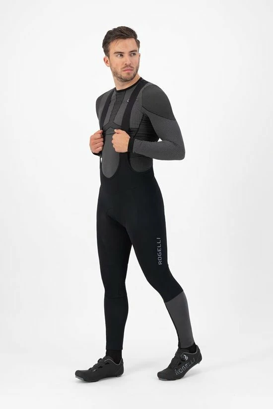Korting ⌛ Rogelli Essential HI VIS Bibtight - Lange Fietsbroek Heren - Zwart/Reflectie - Maat L ✔️ 17 Korting ⌛ Rogelli Essential HI VIS Bibtight - Lange Fietsbroek Heren - Zwart/Reflectie - Maat L ✔️ - Afbeelding 15