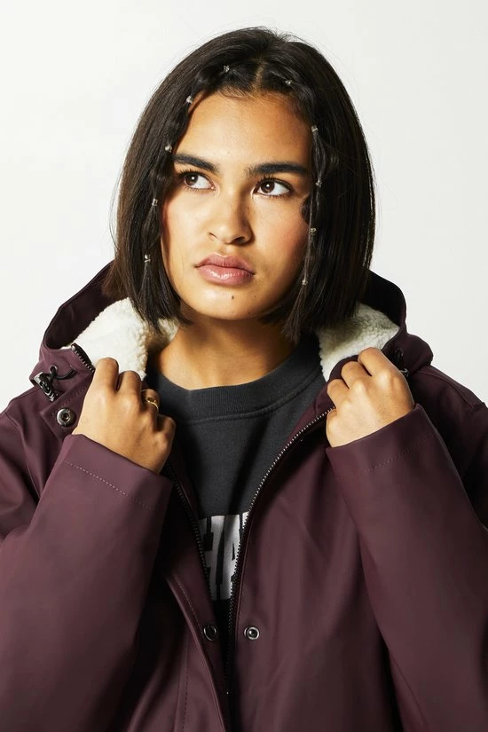 Gloednieuw โญ America Today Janice Teddy - Dames Regenjas - Maat M ๐งจ 6 Gloednieuw โญ America Today Janice Teddy - Dames Regenjas - Maat M ๐งจ - Afbeelding 4